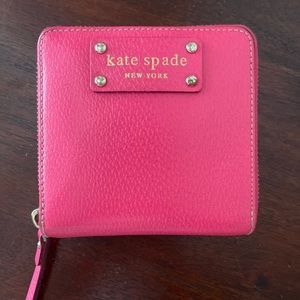 KATE SPADE Folded Zipper Wallet